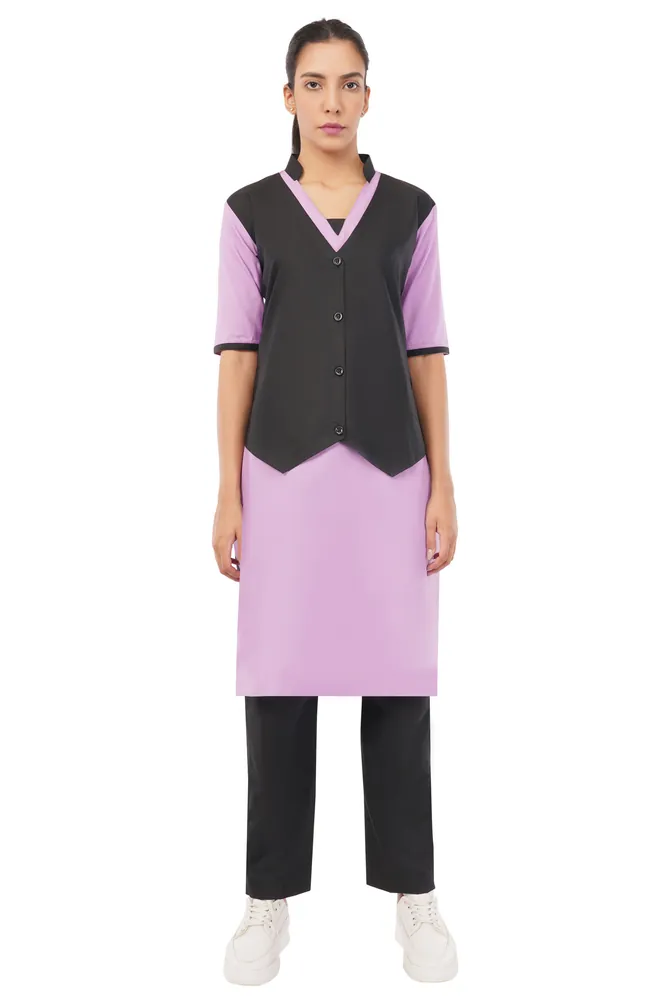 Womens Waistcoat Kurta Suit